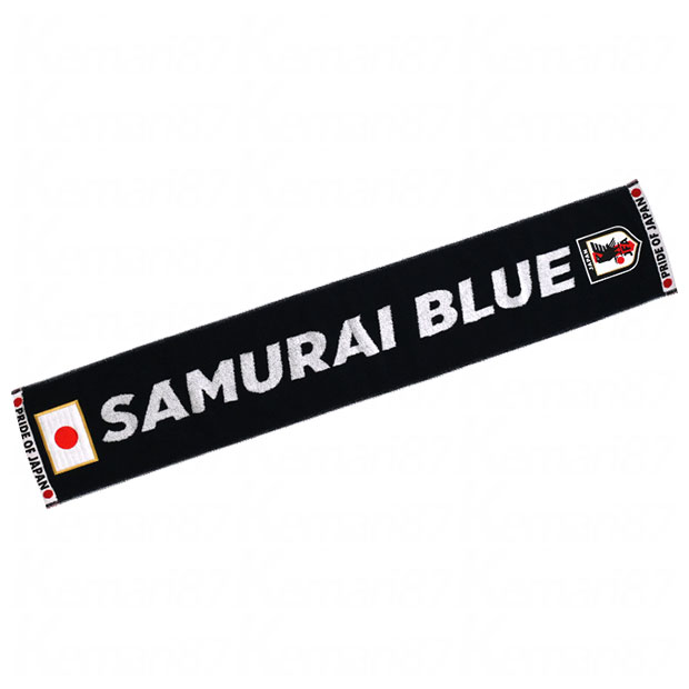 サッカー日本代表 ベーシックタオルマフラー 2024 SAMURAI BLUE

24jfa-001
