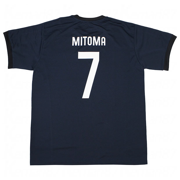 サッカー日本代表 プレーヤーズ半袖Tシャツ 2024 SAMURAI BLUE
7.三苫薫
24jfa-007-7
