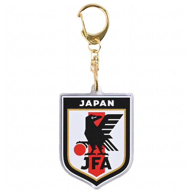 サッカー日本代表 エンブレムアクリルキーホルダー SAMURAI BLUE

24jfa-017
