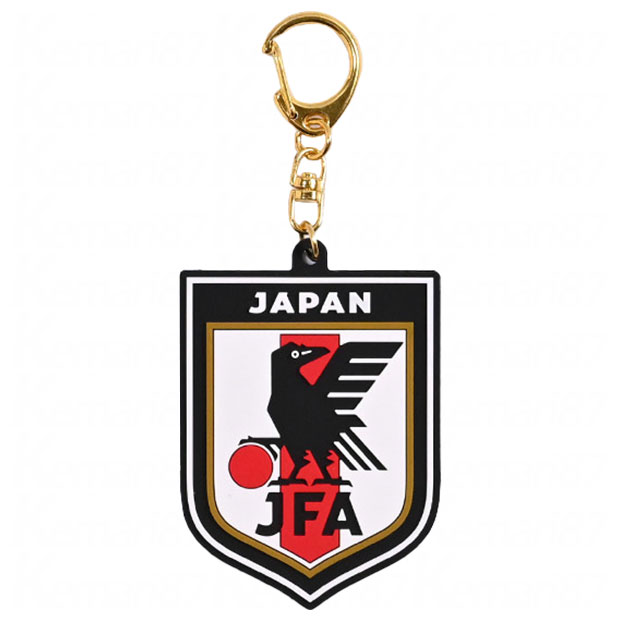 サッカー日本代表 エンブレムラバーキーホルダー SAMURAI BLUE

24jfa-018
