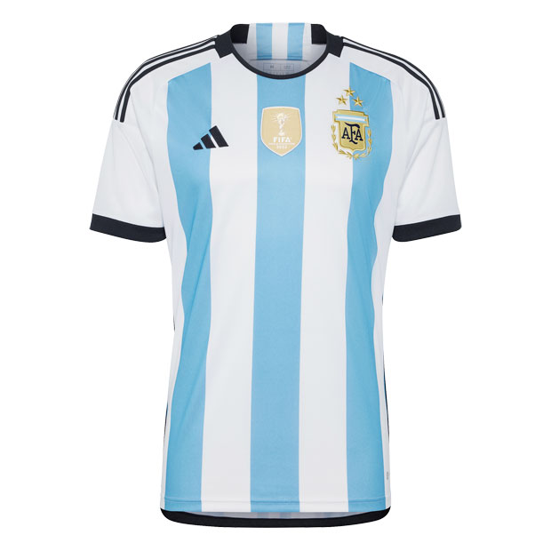 アルゼンチン代表 2XL ~ 2023 ホーム 半袖レプリカユニフォームサイズ2XL